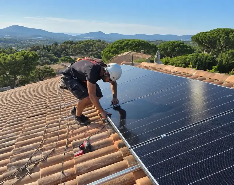 Installateur panneaux solaires Ambérieux-en-Dombes — pose photovoltaïque sur toiture